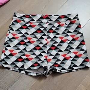 Forever 21 large geometric shorts